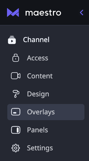 How to Create and Broadcast Overlays